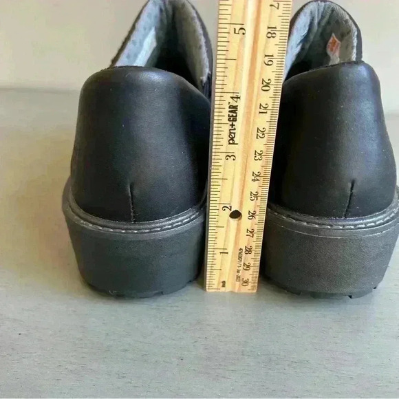 Timberland PRO Women Black Clog 10 Riveter SD+ Slip-On At Work Shoe Leather EUC - Picture 13 of 13
